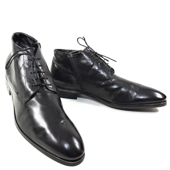 Baldinini | Shoes | Baldinini Mens Soft Black Leather  display picture 1